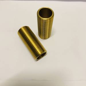 Brass Running Nipple
